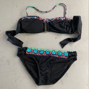 a.n.a. Southwestern print Bikini set